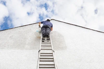 Peinture extérieure à la Godivelle — façades et ravalement